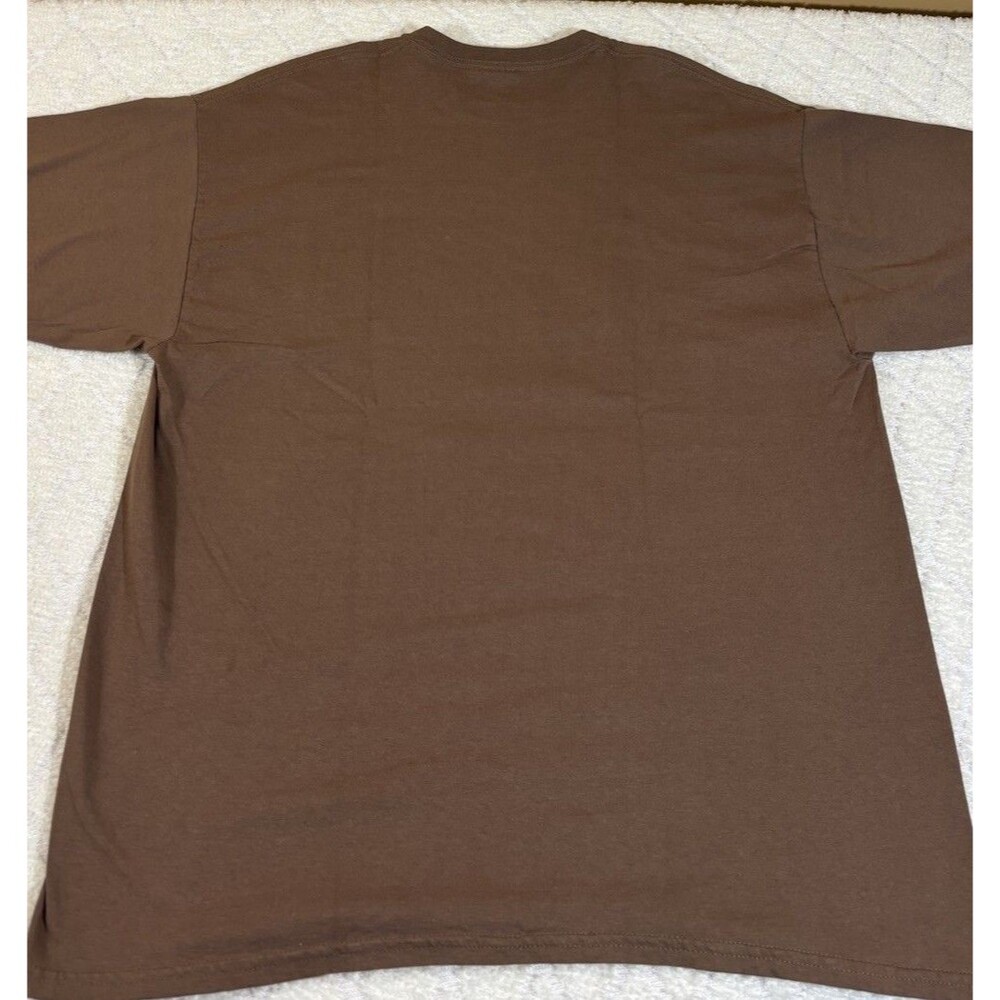 Vintage Native American Warriors Horse Riding Dream catcher Graphic Brown Tee L - Picture 7 of 9